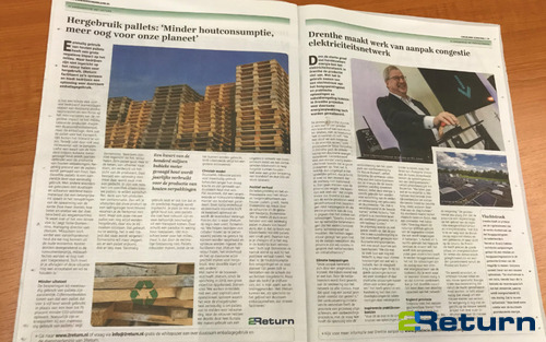 Hergebruik pallets: minder houtconsumptie, meer oog voor onze planeet