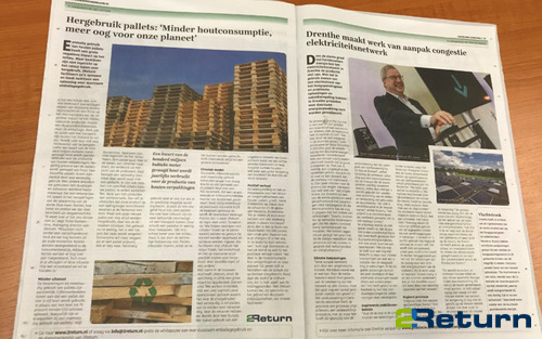 Hergebruik pallets: minder houtconsumptie, meer oog voor onze planeet